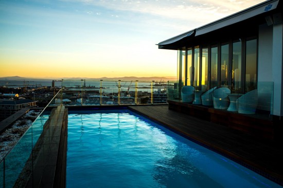 view from the vue restaurant in cape town