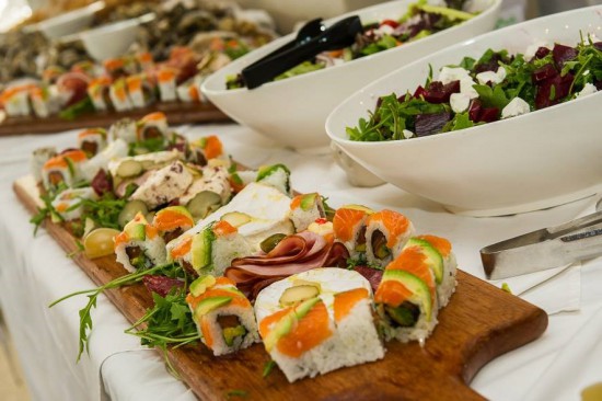 food at blowfish restaurant